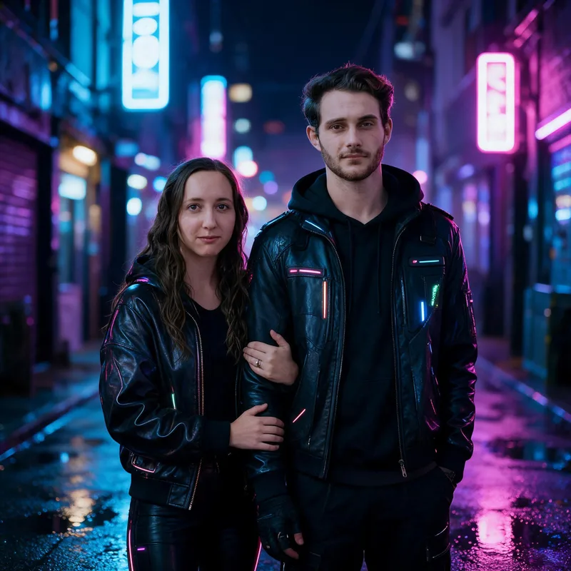 Cyberpunk style example