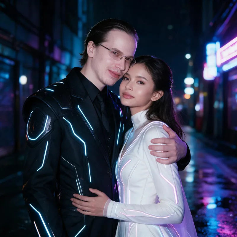 Cyberpunk style example