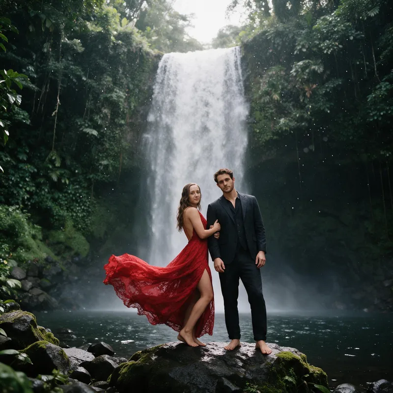 Waterfall style example