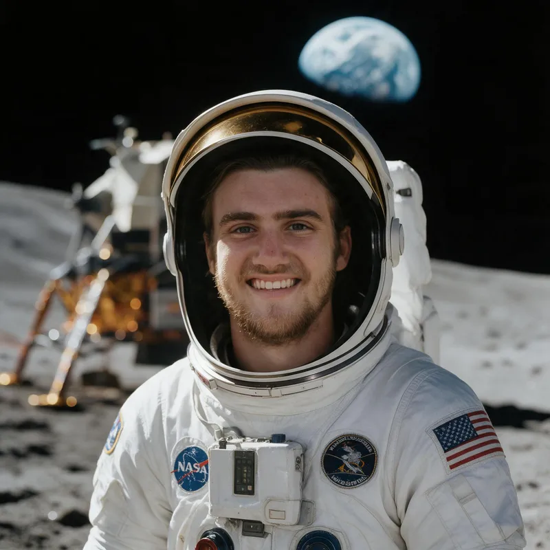 Astronaut style example