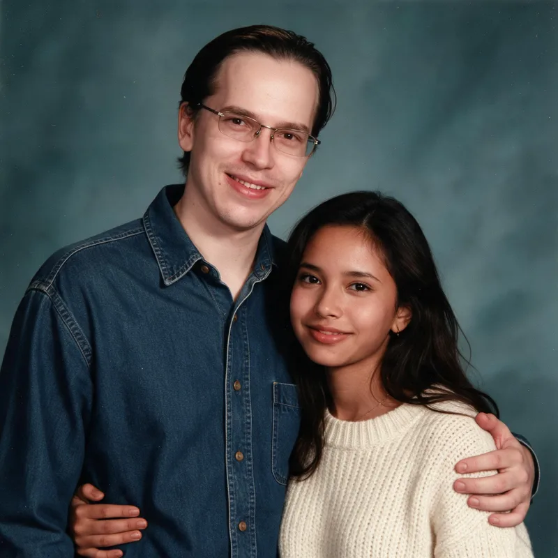 90s Yearbook style example