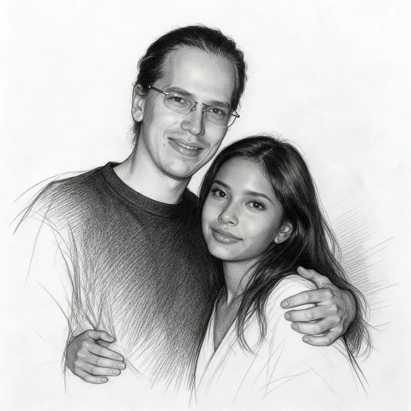 Pencil Sketch style example