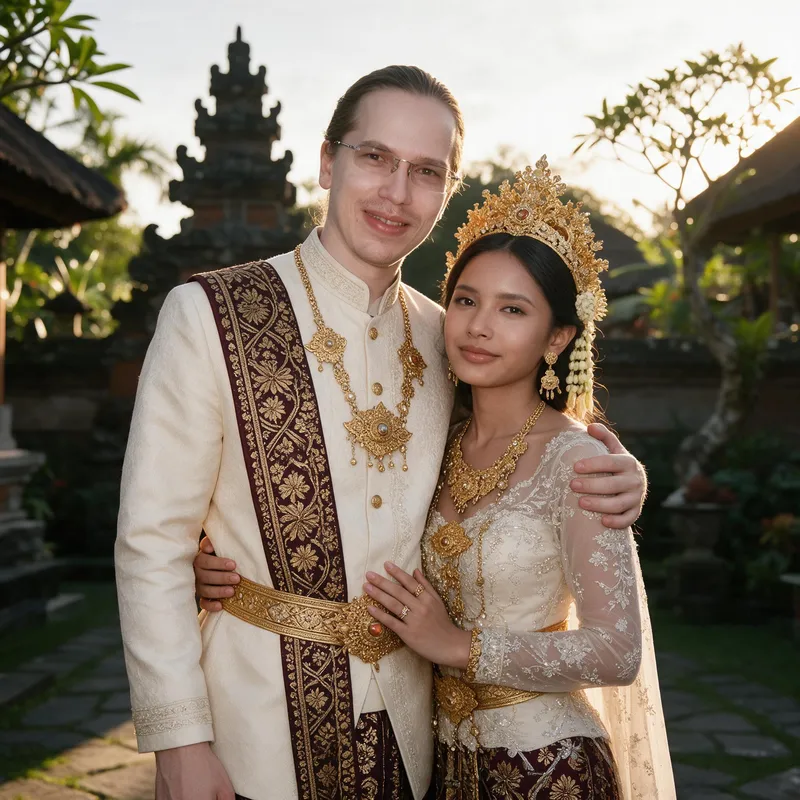 AI-generated result in the Balinese style