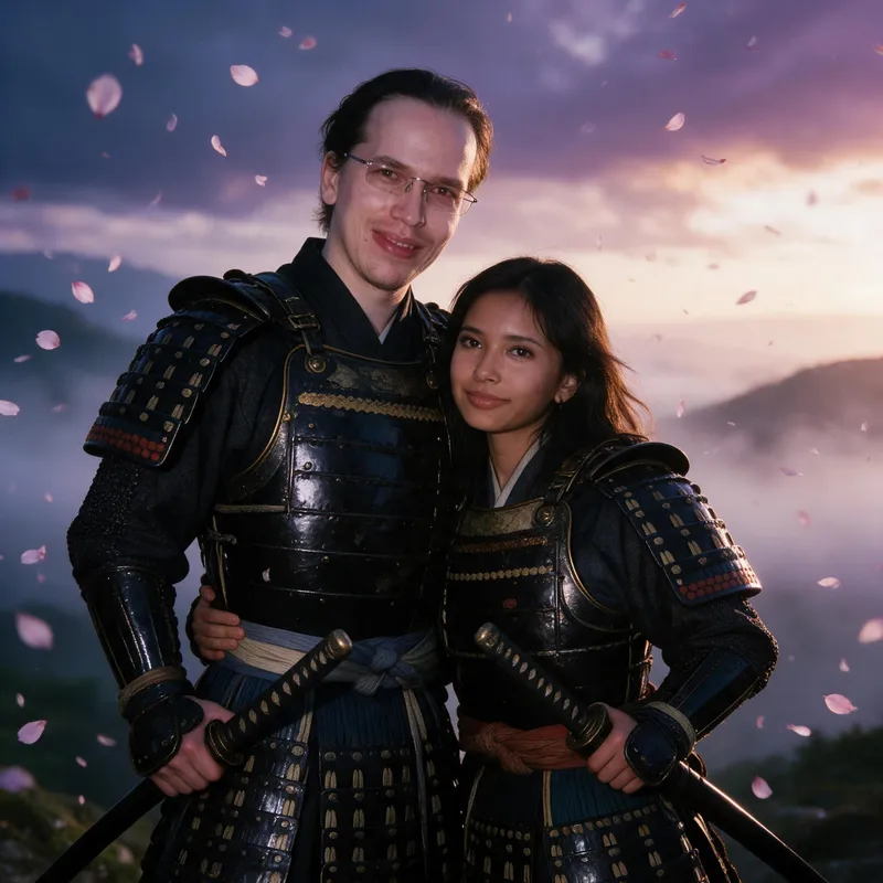 Samurai style example