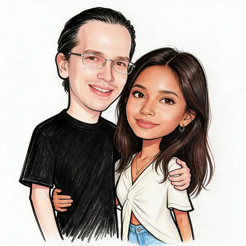 Caricature style example