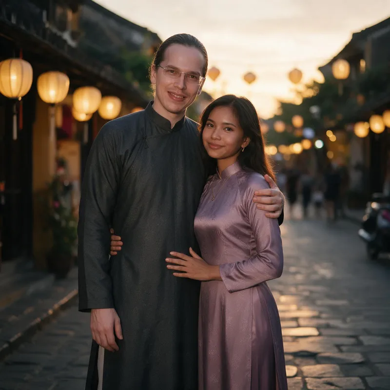 Ao Dai style example