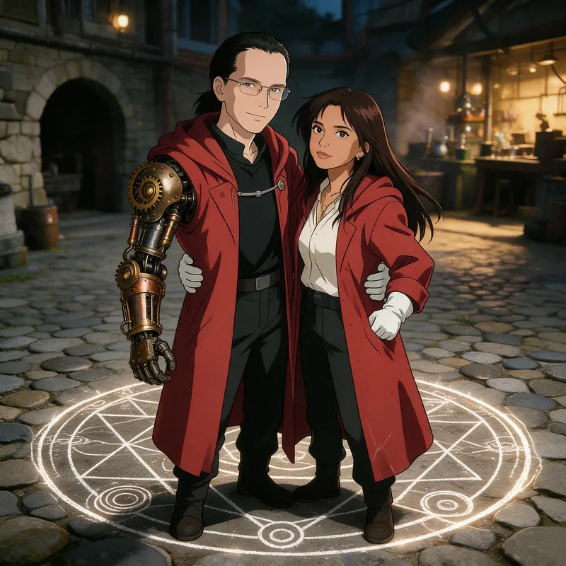 Fullmetal Alchemist style example