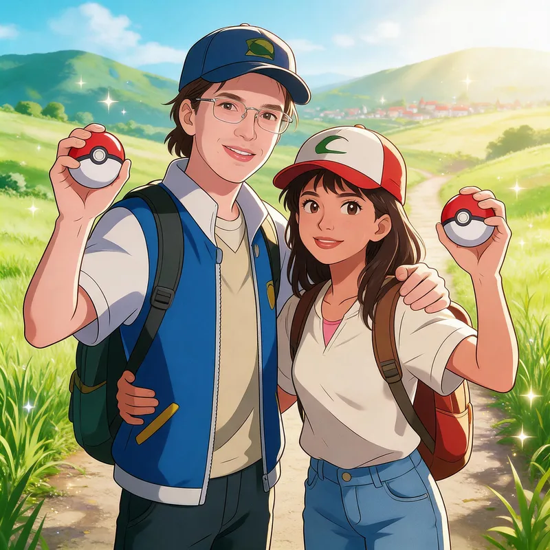 Pokemon style example