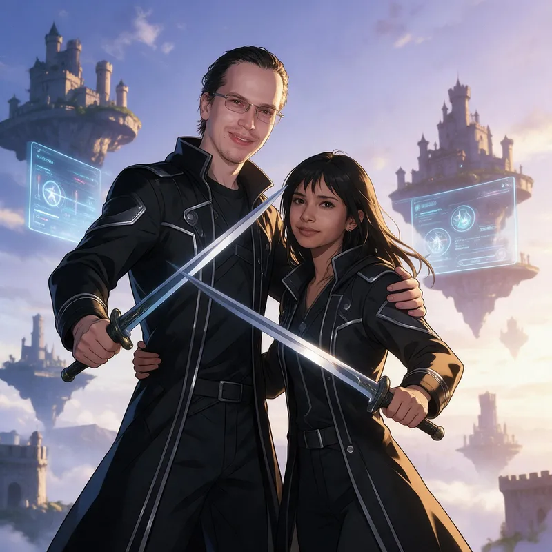 Sword Art Online style example