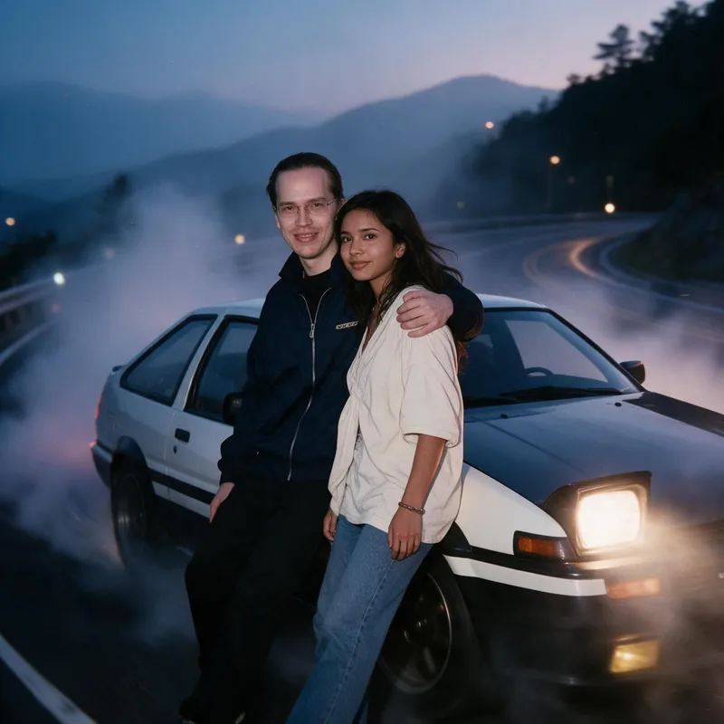 Initial D style example